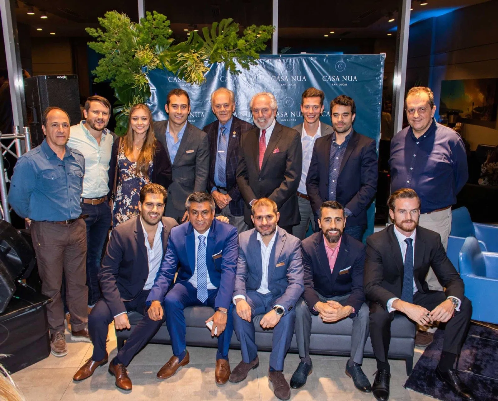 Equipo de Grupo Attia y aliados en el encuentro con inversionistas en el Novotel