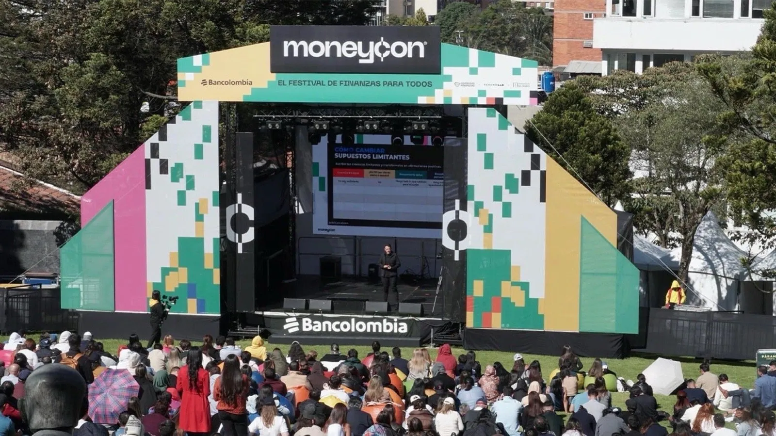 Escenario principal del festival Moneycon